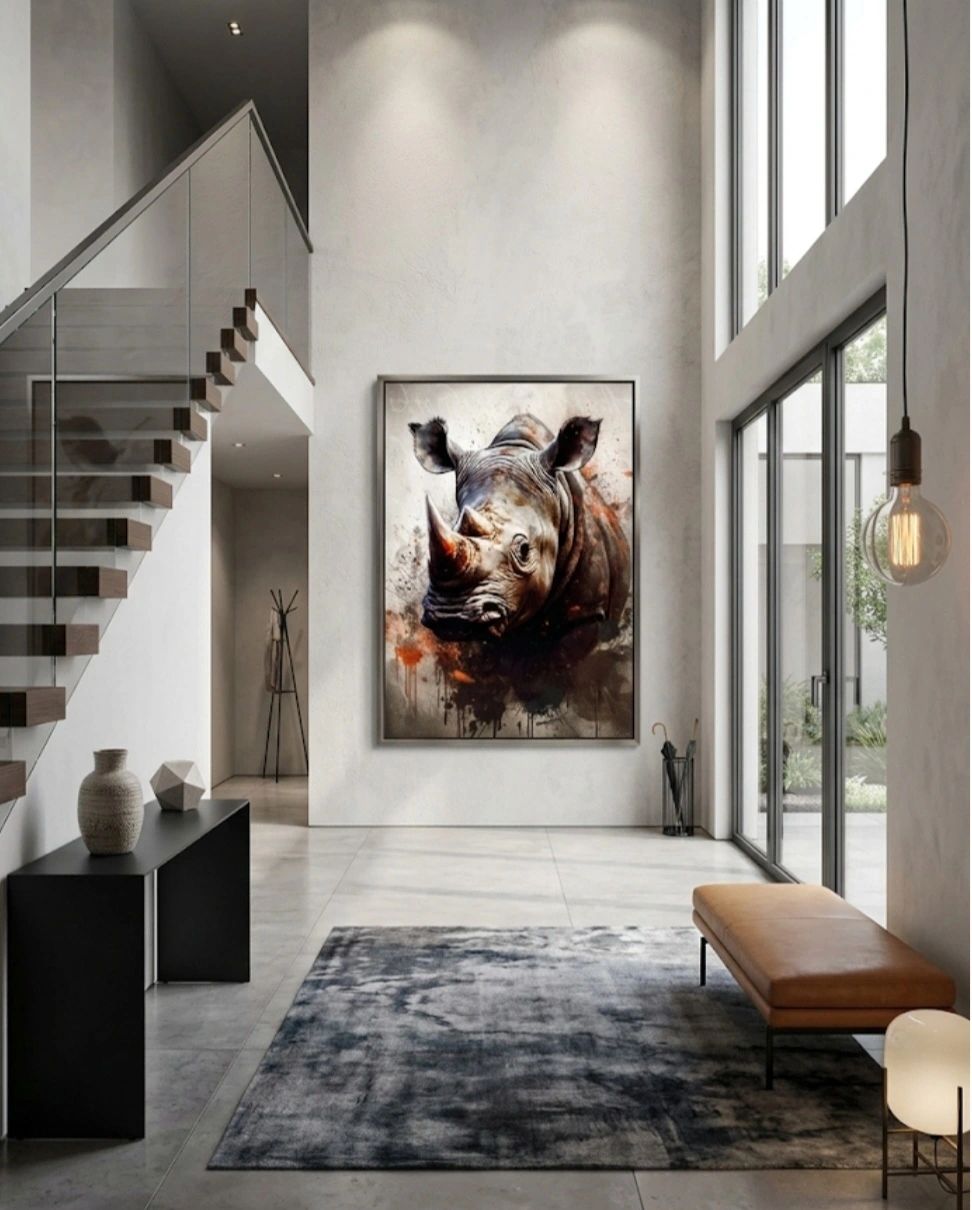 ArteDiAlina.com painting: Regards from Africa